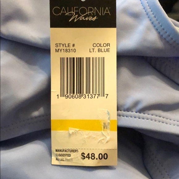 CALIFORNIA Waves Rose Bae Graphic One Piece - Picture 4 of 5